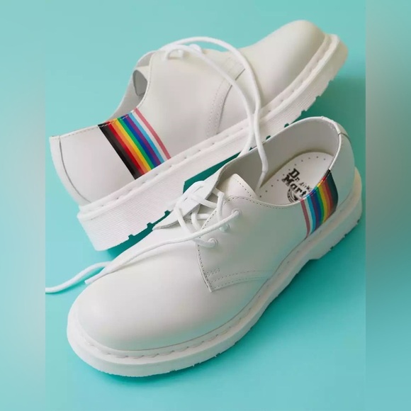 Dr. Martens 1461 Pride Oxford Shoes Size 8 Men/9 Women - Picture 3 of 16